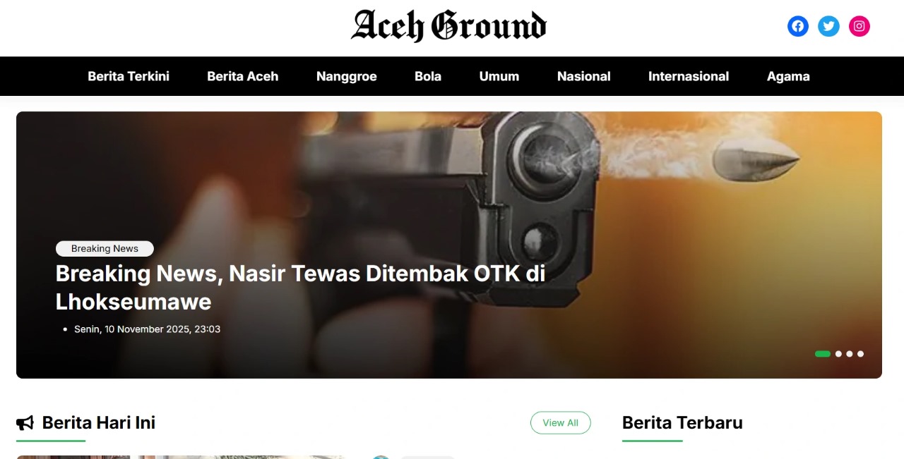 Pilihan Warga Aceh untuk Update Tercepat