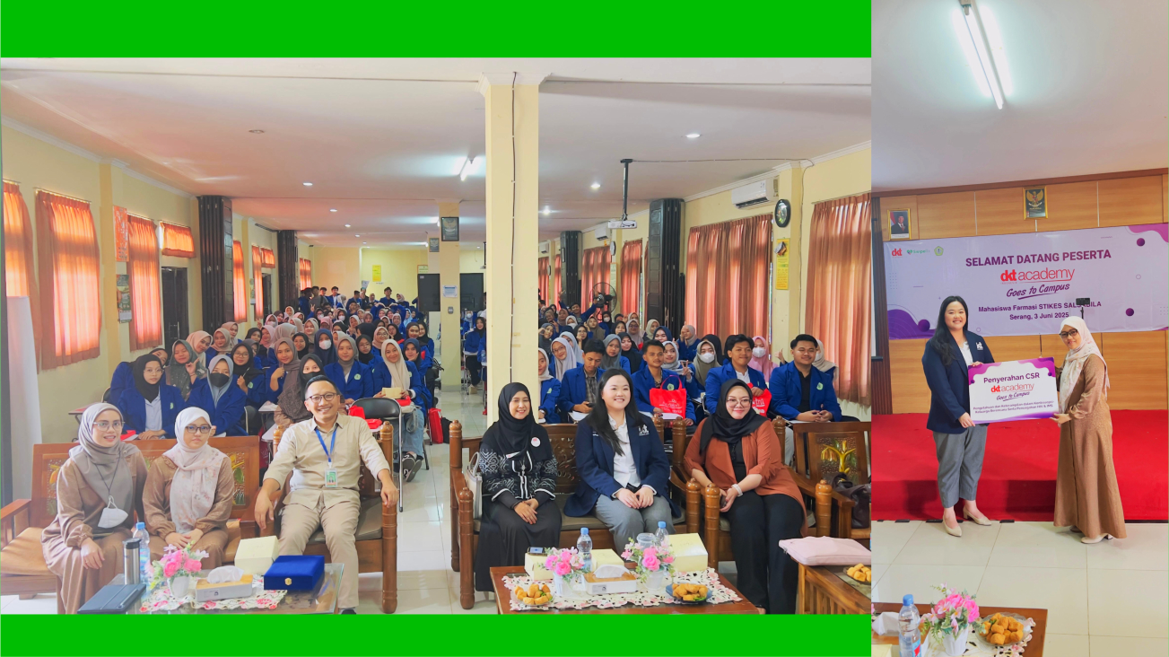 dkt Academy Goes To Campus at STIKes Salsabila Serang: Pengetahuan dan Keterampilan dalam Kontrasepsi-Keluarga Berencana serta Pencegahan HIV & IMS dkt Academy Goes To Campus at STIKes Salsabila Serang: Pengetahuan dan Keterampilan dalam Kontrasepsi-Keluarga Berencana serta Pencegahan HIV & IMS